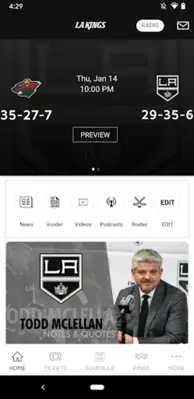 LA Kings Mobile App android App screenshot 3